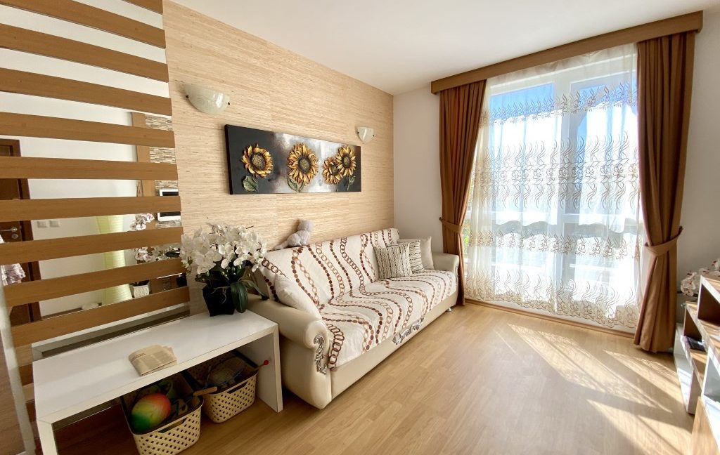 Apartament frumos mobilat, cu 3 camere, la 500m distanta de plaja, in complexul Sweet Homes, Sunny Beach(14)