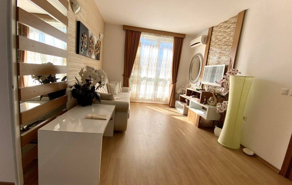 Apartament frumos mobilat, cu 3 camere, la 500m distanta de plaja, in complexul Sweet Homes, Sunny Beach(19)