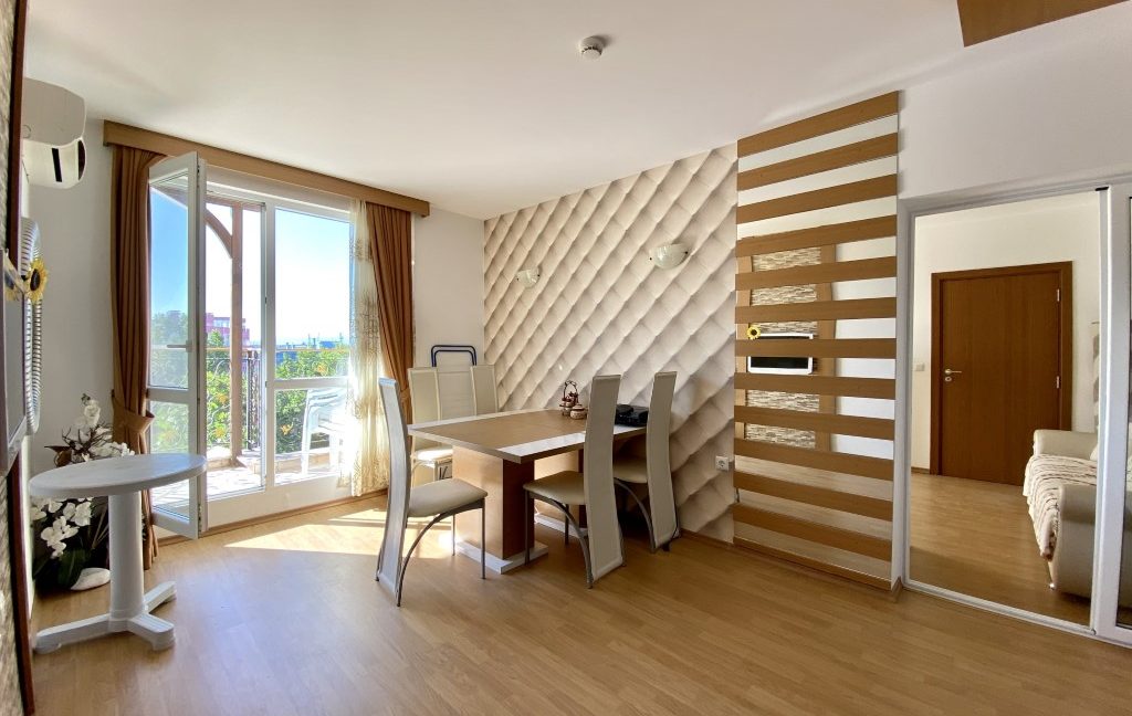 Apartament frumos mobilat, cu 3 camere, la 500m distanta de plaja, in complexul Sweet Homes, Sunny Beach(22)