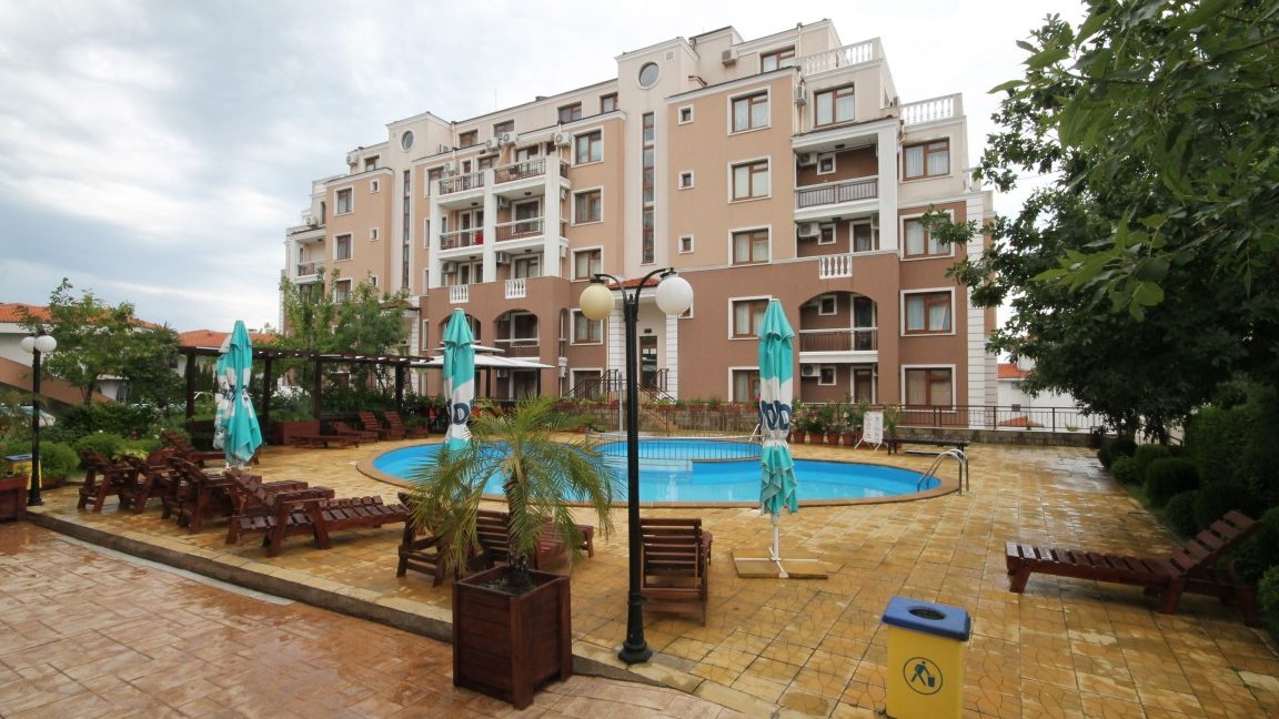 Apartament cu 2 camere, frumos mobilate in complexul Casa Del Mar, Sveti Vlas (18)