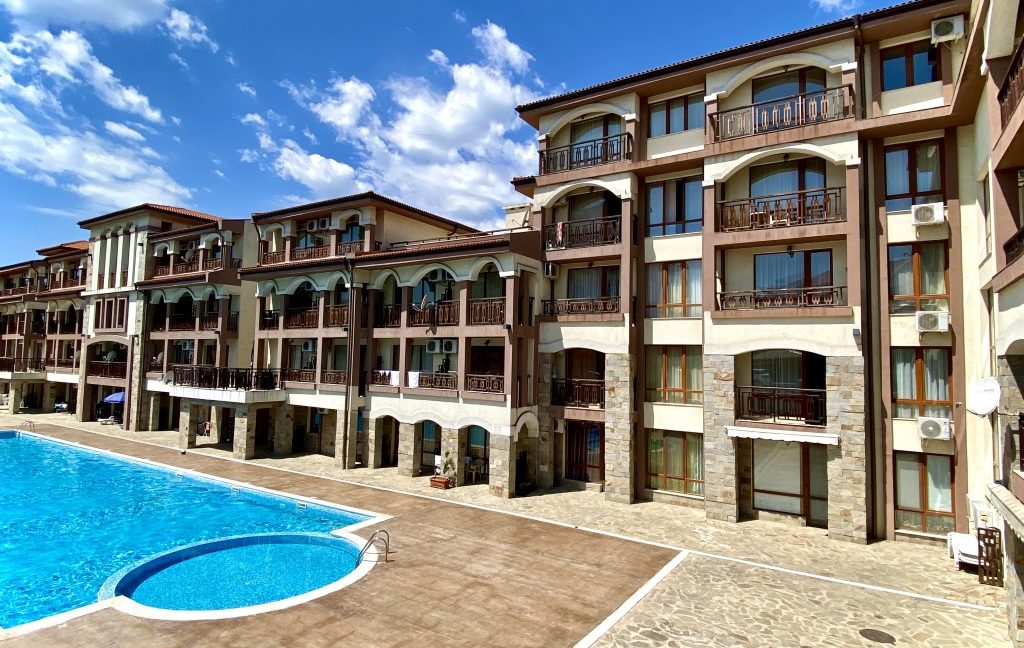 Apartament confortabil, mobilat, cu 2 camere, în complexul Panorama Bay 1, Sveti Vlas (38)