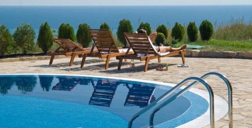 Apartament cu 2 dormitoare și priveliști uimitoare spre mare în Complexul de Lux Kaliakria Resort, Bulgaria
