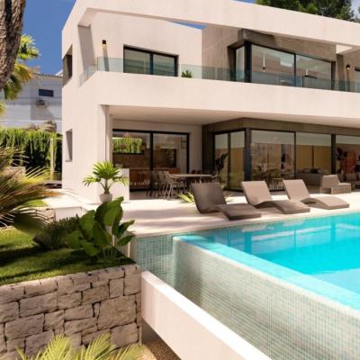 Vila de lux nou construită în Moraira