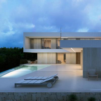 Vila nou construită cu vedere la mare în Benissa