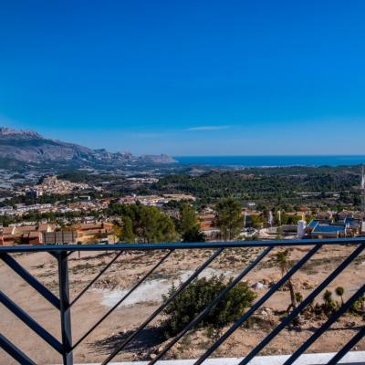 Vila de vânzare în Polop, Spania cu vedere la mare